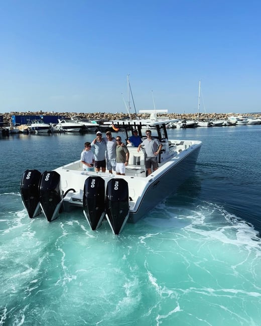Xscape VIP 37 catamaran sea trial puerto portals